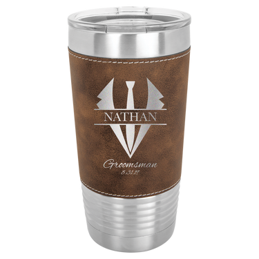 20 oz Groomsmen Tumbler and Best Man Gift
